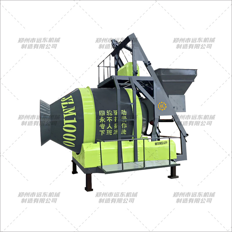 JZM1000型全自动爬斗搅拌机(图1) JZM1000型全自动爬斗搅拌机(图1)