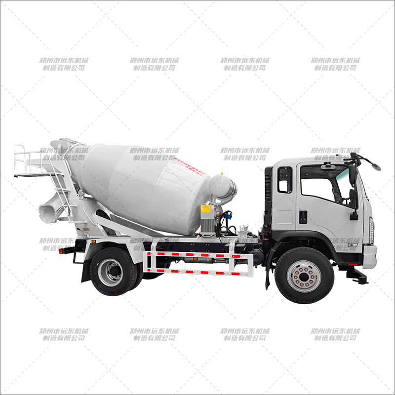 6方混凝土搅拌罐车(图1) 6方混凝土搅拌罐车(图1)